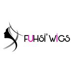 FUHSI Kanekalon Fiber 13×6 Inch Synthetic Straight Lace Front Wig Ash Blonde–103